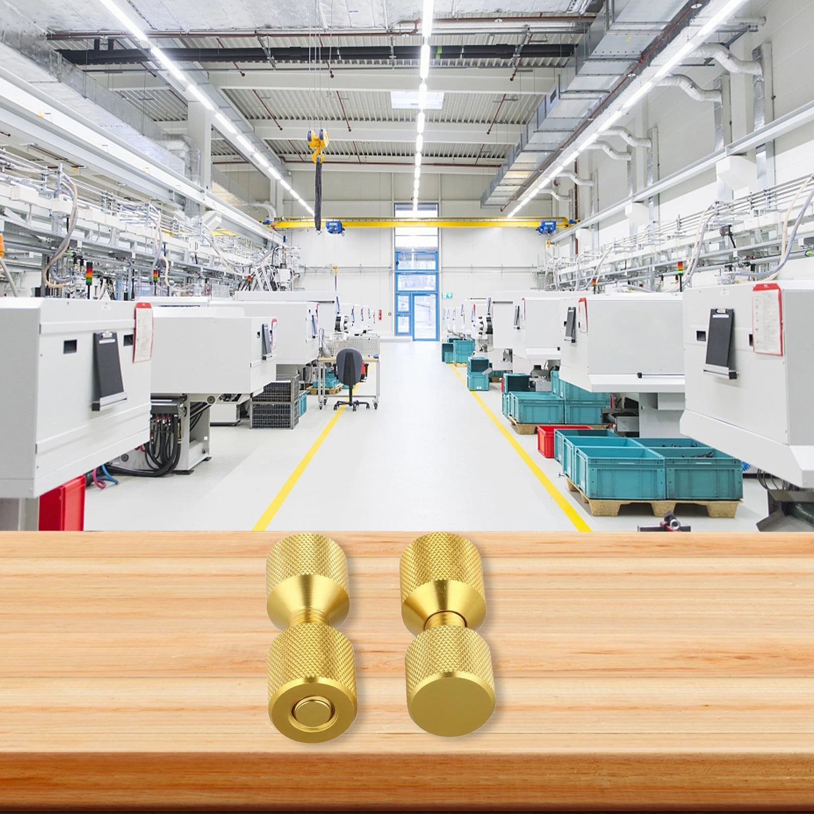 Double Hole Pins for Pipe Flange Alignment (Heavy Duty Aluminum)