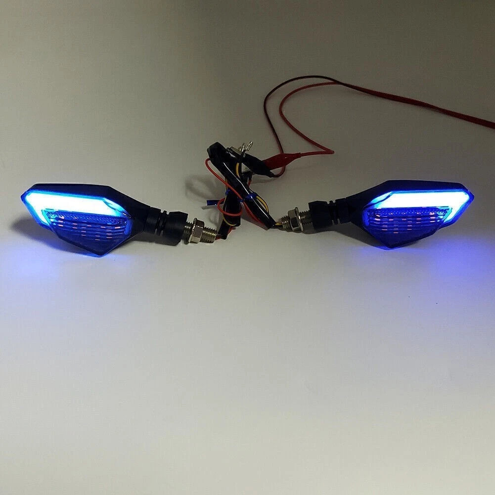 2X Turn Signal Indicator Blinker Tail Light for Motorcycle (12V)