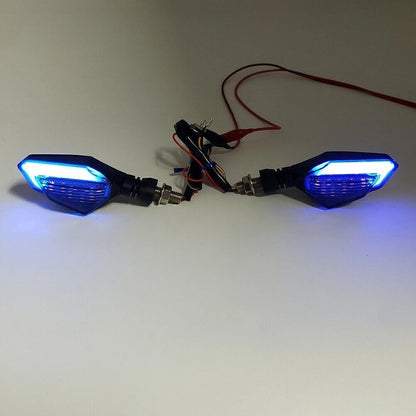 2X Turn Signal Indicator Blinker Tail Light for Motorcycle (12V)