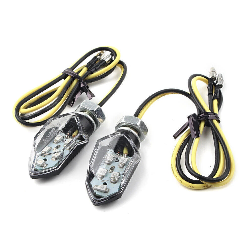 LED Turn Signal Indicators for Universal Motorcycle (8mm)