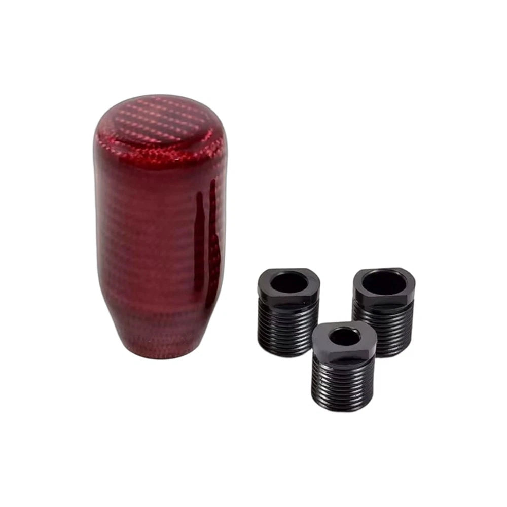 Carbon Fiber Gear Shift Knob for Universal Applications (Manual/Automatic)