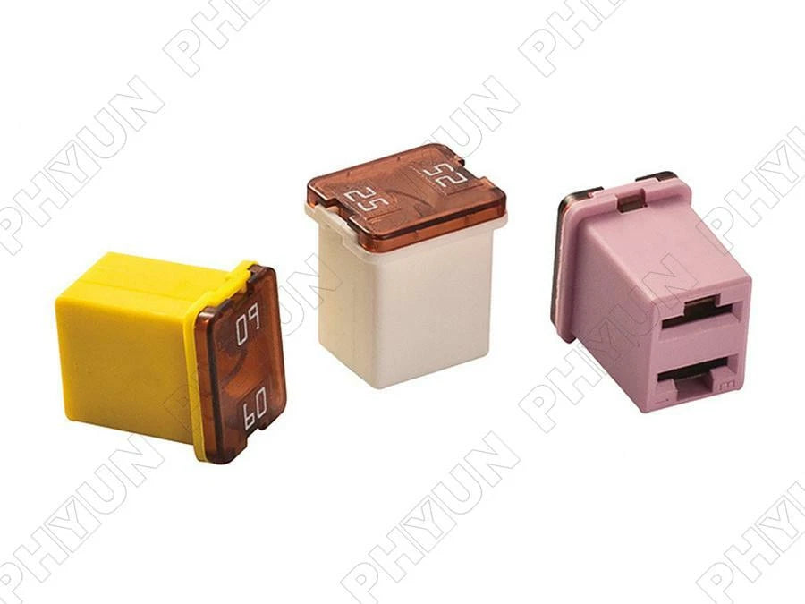 20 Pcs Square Fuse Assortment Kit for Car SUV (DC12-32V, 20A-60A)