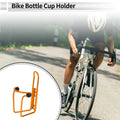 Motorcycle Bicycle Cup Holder Water Bottle Mount Universal Gold Tone Aluminum