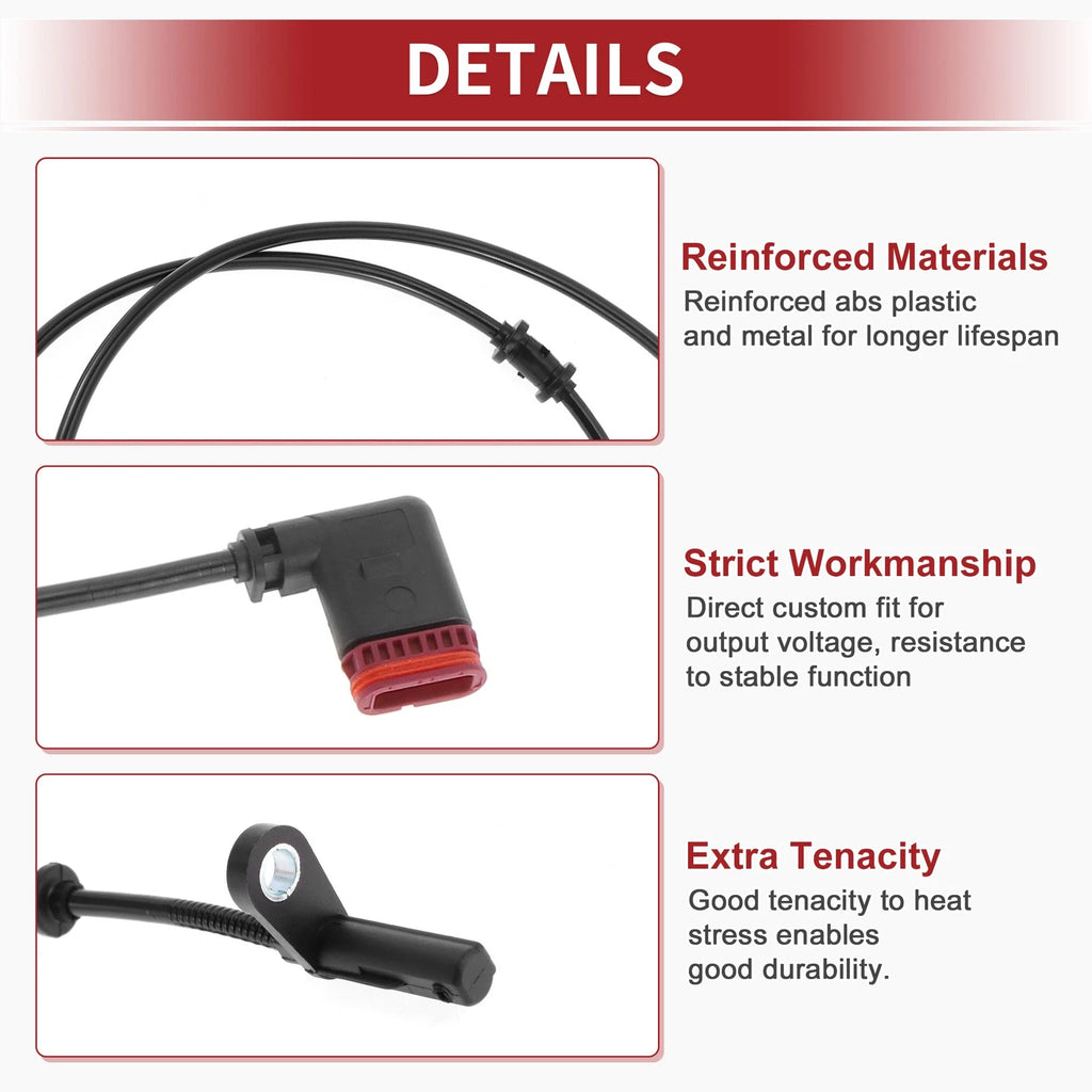 ABS Wheel Speed Sensor Replacement for Mercedes-Benz SLK55 AMG (2008–2011)