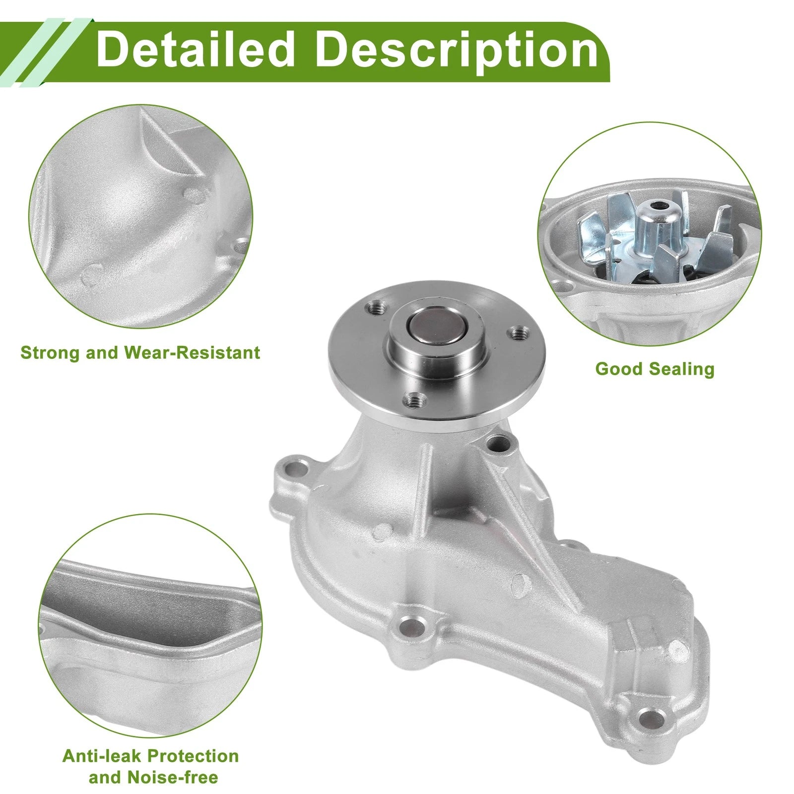 Engine Water Pump Replacement for Honda Civic 2005-2012