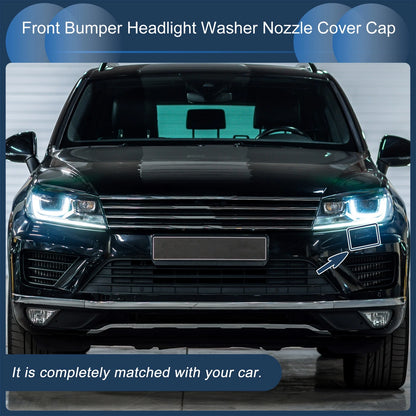 Front Left Washer Nozzle Cover Cap Replacement for Volkswagen Touareg (2007–2010)