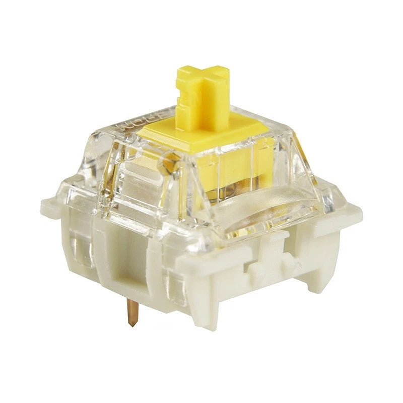 35PCS Mechanical Keyboard Switches 3 Pin Linear Prelubricated for Gaming