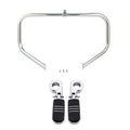 Chrome Highway Engine Crash Bar & Footpegs for Harley Touring Glide (2009–Present)