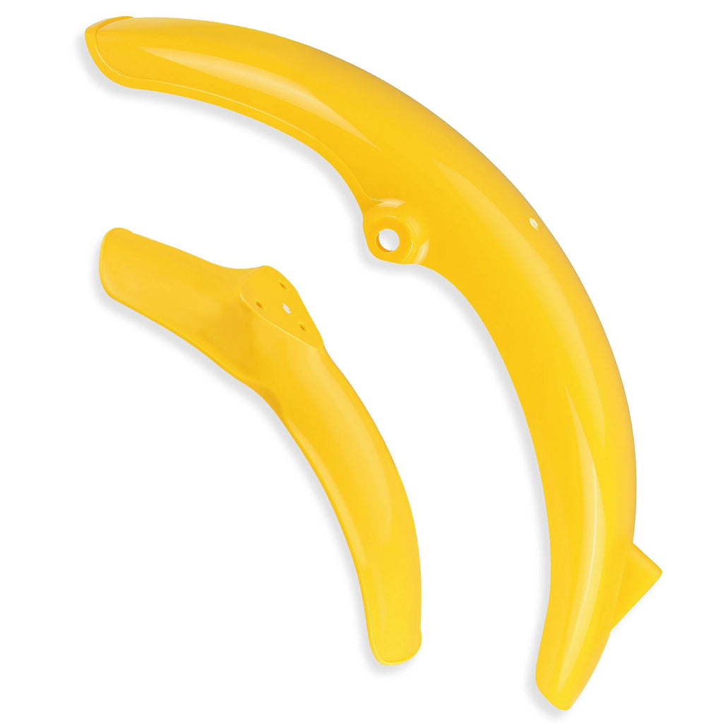 Yellow Guard Front + Rear Fender Set for Suzuki JR50 (1978–1999) 53111-04420-25Y
