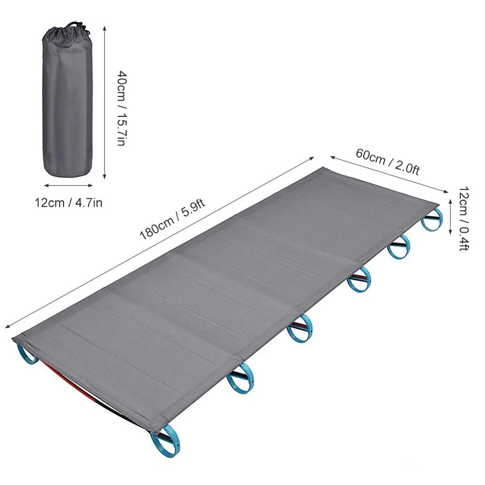 Portable Folding Cot Bed for Outdoor Camping
