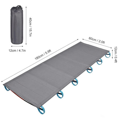 Portable Folding Cot Bed for Outdoor Camping