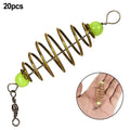 Fishing Bait Cage Holder for Terminal Tackle (Brass Olive)