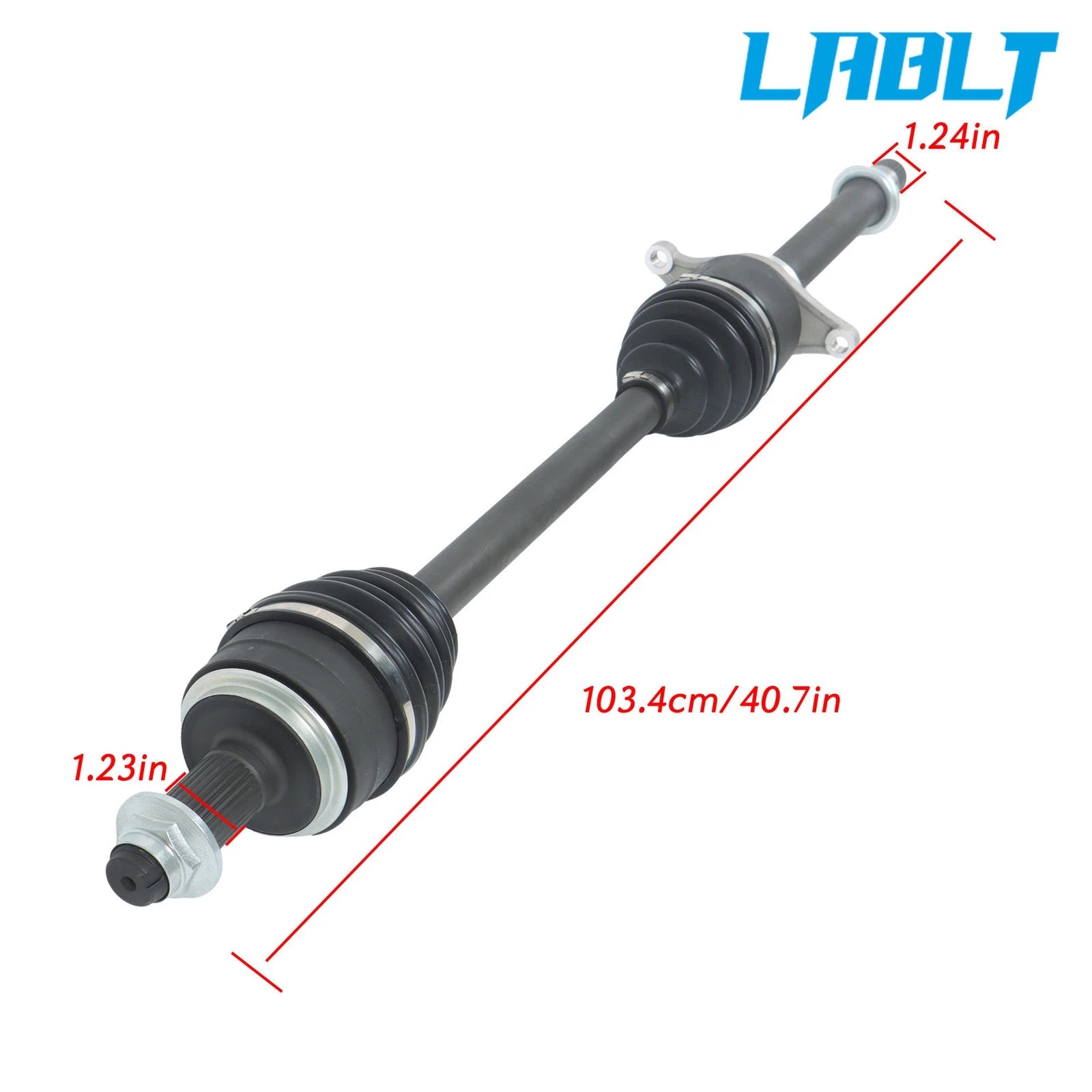 Front Passenger CV Axle Assembly for Acura MDX (2014–2015), Honda Pilot (2016–2020)