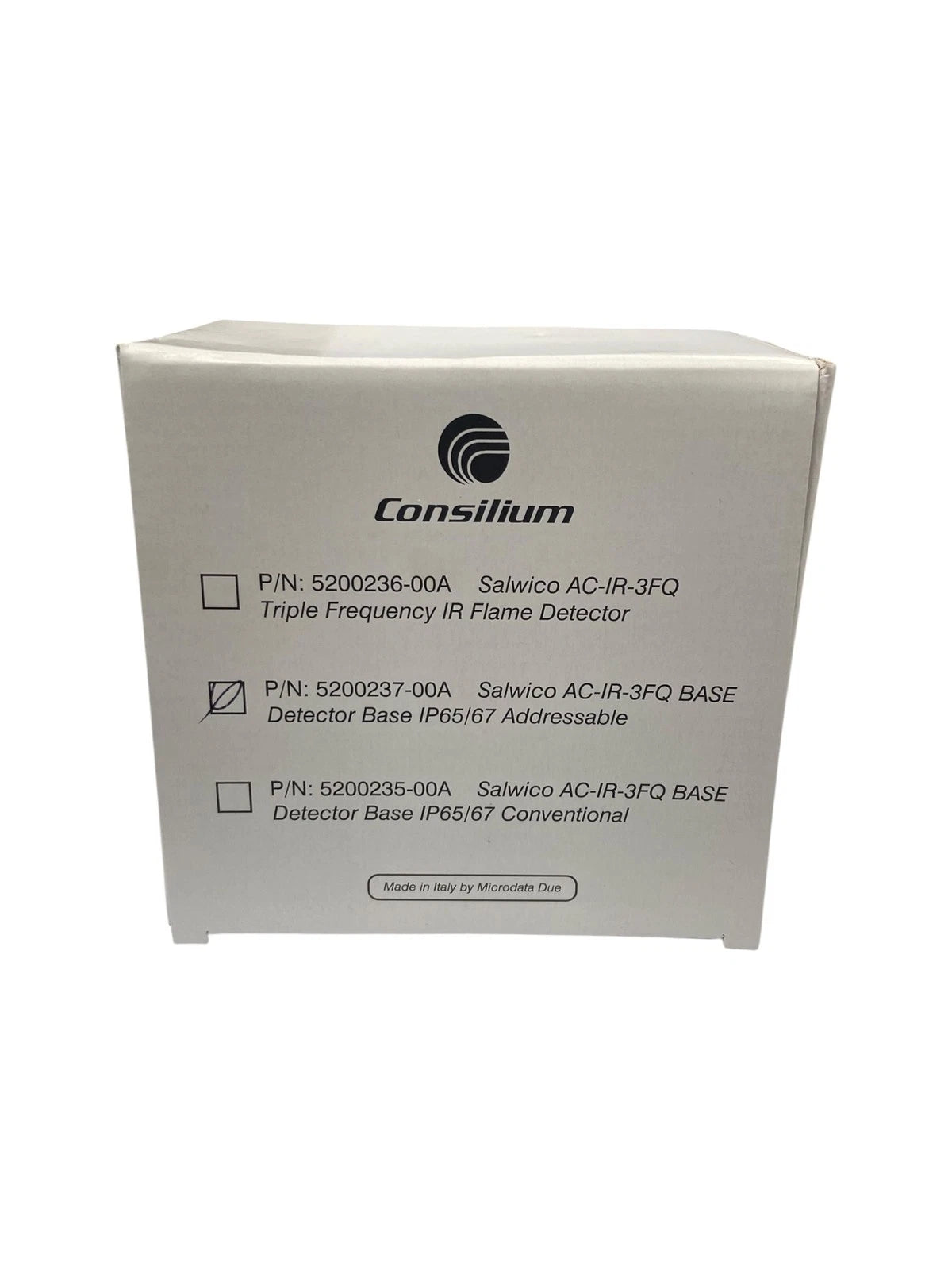 Salwico AC-IR-3FQ Detector Addressable Base for Consilium 5200237-00A (IP65/67)