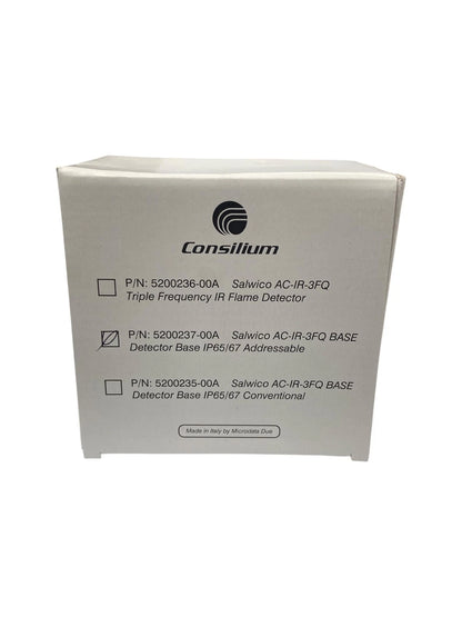 Salwico AC-IR-3FQ Detector Addressable Base for Consilium 5200237-00A (IP65/67)