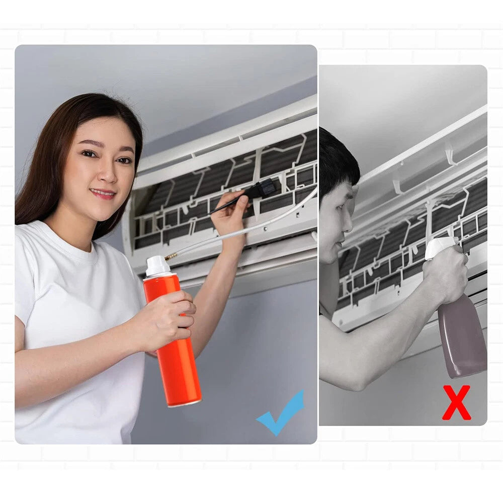 2Pcs 360 Degree Nozzle Extension Hose for Aerosol Cans Spray