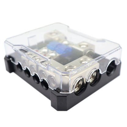 4 Way Fuse Holder Block 60 Amp for Car and Boat Audio System