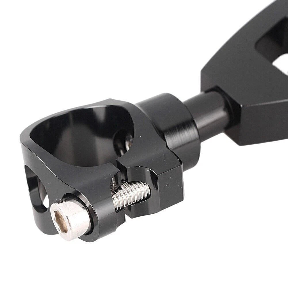Steering Damper Stabilizer Mount Bracket for Honda CB400 VTEC (1999–2010) Black