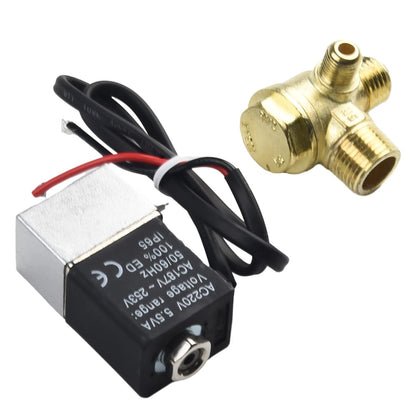 Oil-Air Compressor Solenoid Valve for Mute Machine Check Valve