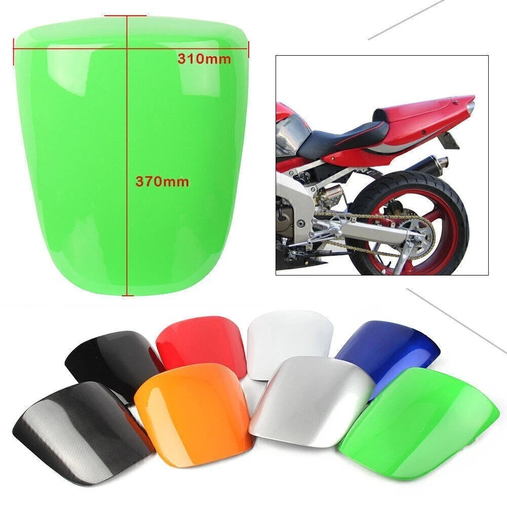 Rear Seat Cover Cowl Fairing for Kawasaki ZX6R 636 (2000–2002) Silver