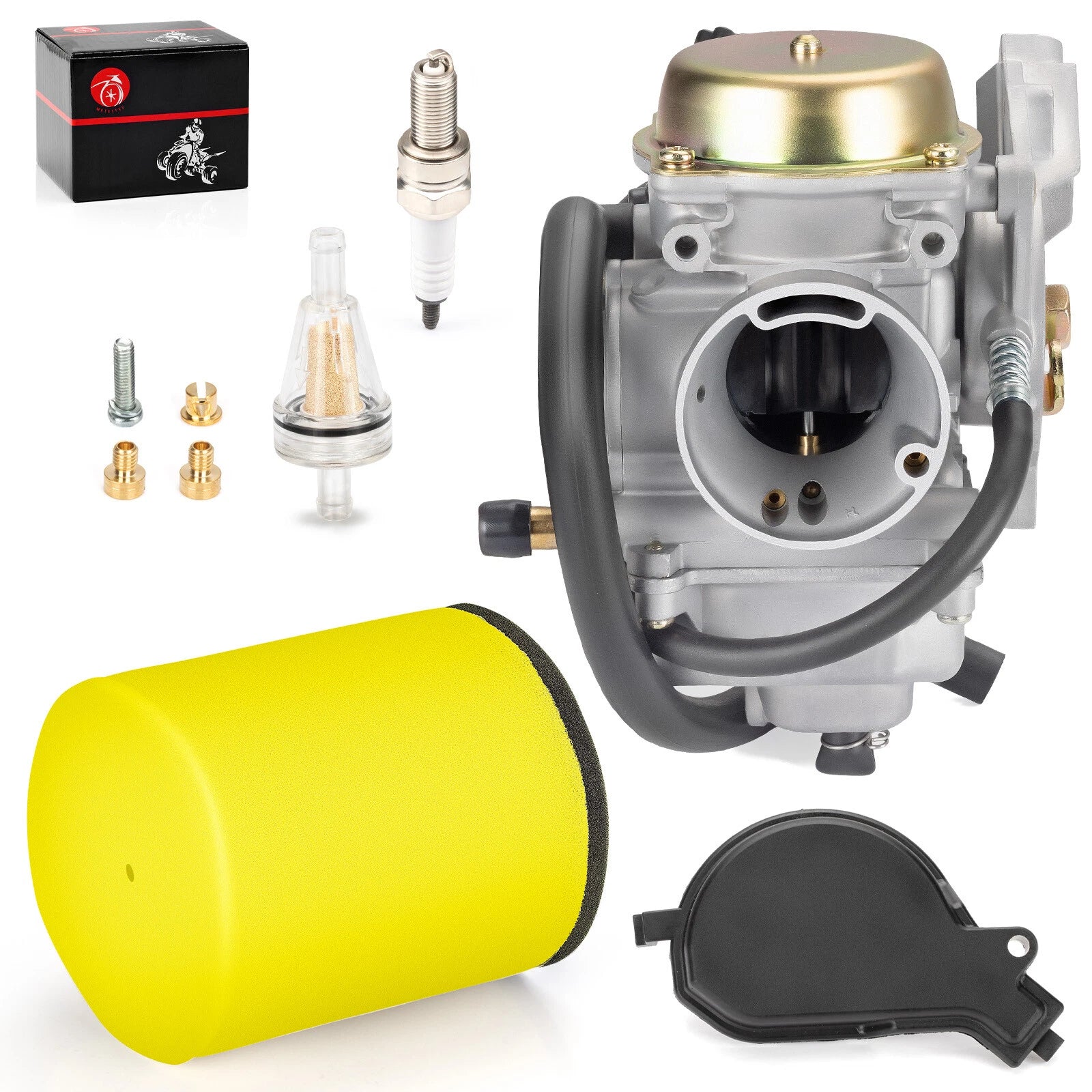 Carburetor Air Filter for Suzuki Eiger 400 LT-F400 LT-A400 (2002–2007)