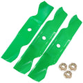 Deck Blades with Nuts Replacement for Cub Cadet 300 321 336 446 (2005–2015)