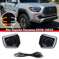 LED Fog Lights for Toyota Tacoma (2016–2022) - Daytime Running Lights, Turn Signal