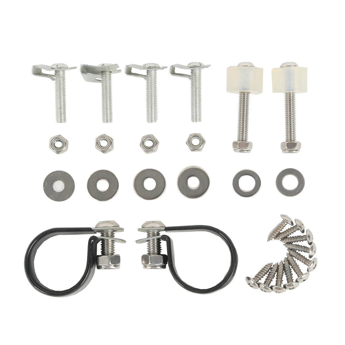 Mounting Hardware Clamps for Harley Road Glide (1983–2013)