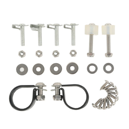 Mounting Hardware Clamps for Harley Road Glide (1983–2013)