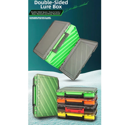 ABS Double Sided Fishing Box with Y Drain Hole for Organized Storage