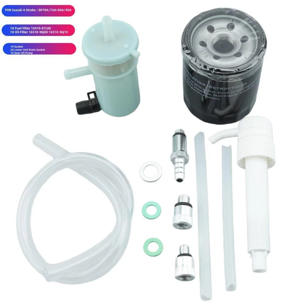 Oil Change Filter Kit for Suzuki Outboard (16510-61A33)