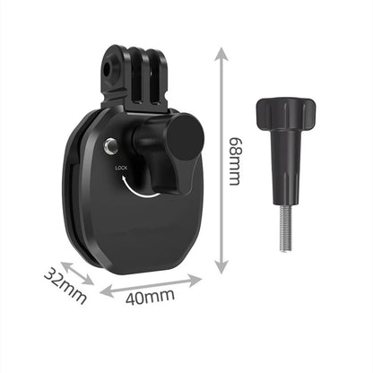 Motorcycle Windshield Camera Mount Clamp for GoPro Insta360 DJI