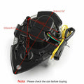 Smoke LED Taillight with Integrated Turn Signals for Yamaha Roadstar (2004–2008)