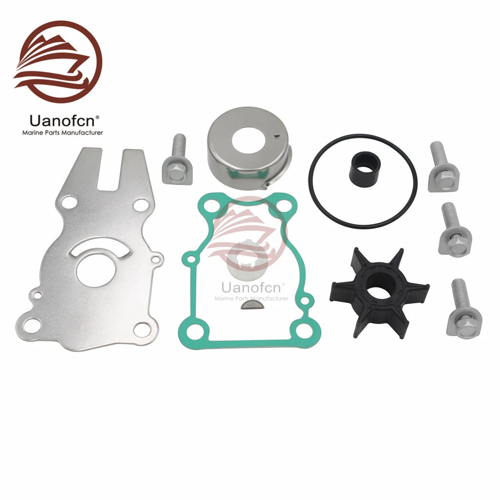 Water Pump Impeller Repair Kit for Yamaha 30hp 40hp Outboard (6BG-W0078-00-00)