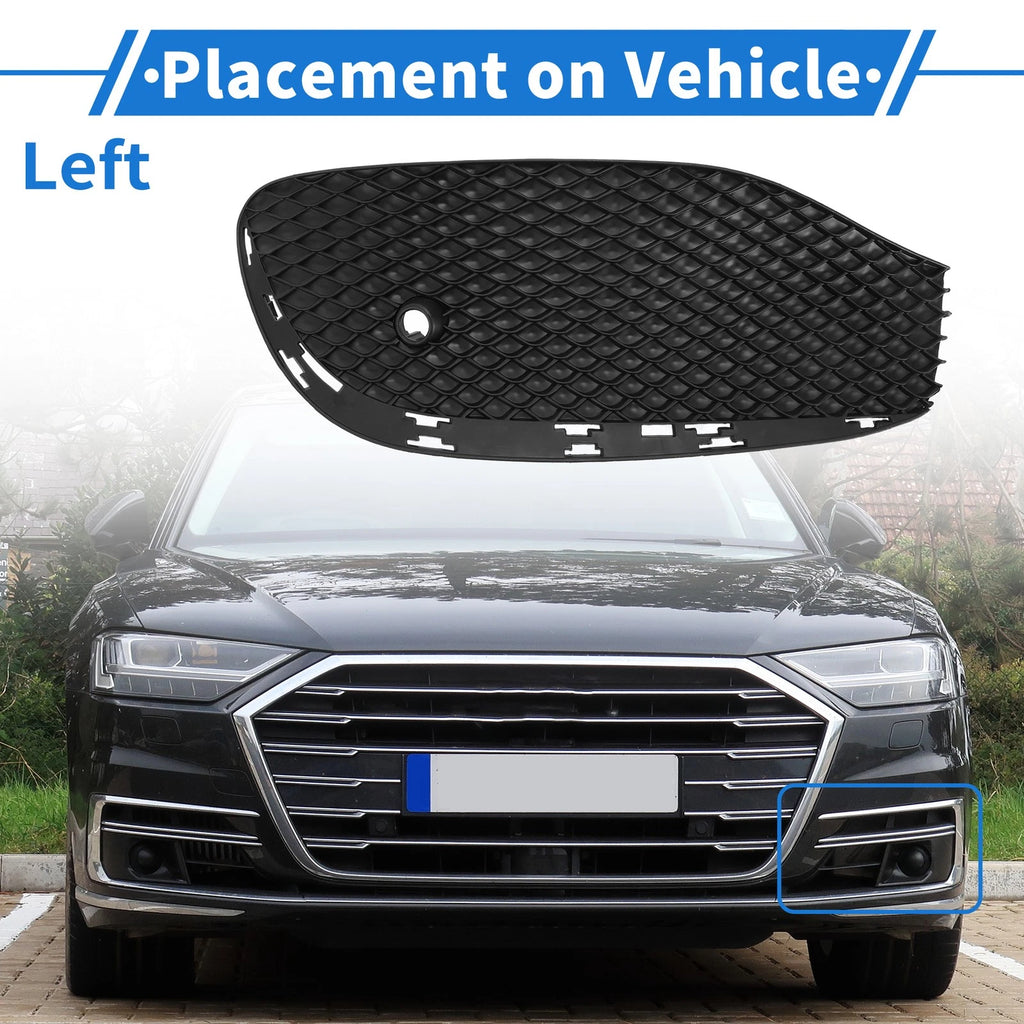 1pc Front Left Fog Light Grille Replacement for Mercedes-Benz W213 (2016–2020)