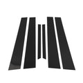 6 Pcs Door Pillar Window Trim Replacement for Mercedes S-Class (2007–2013)