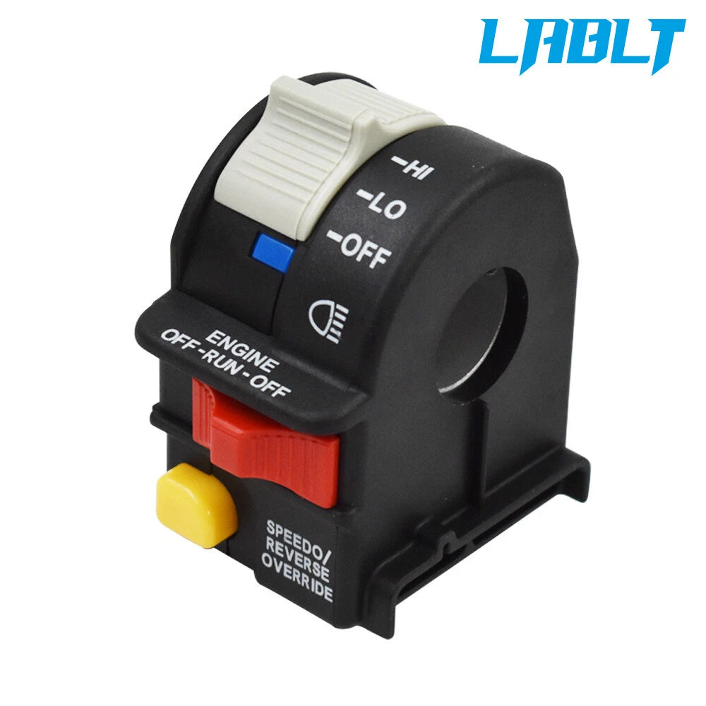 Handlebar Hi/Lo Beam Light/Kill/Stop Switch for Polaris Sportsman