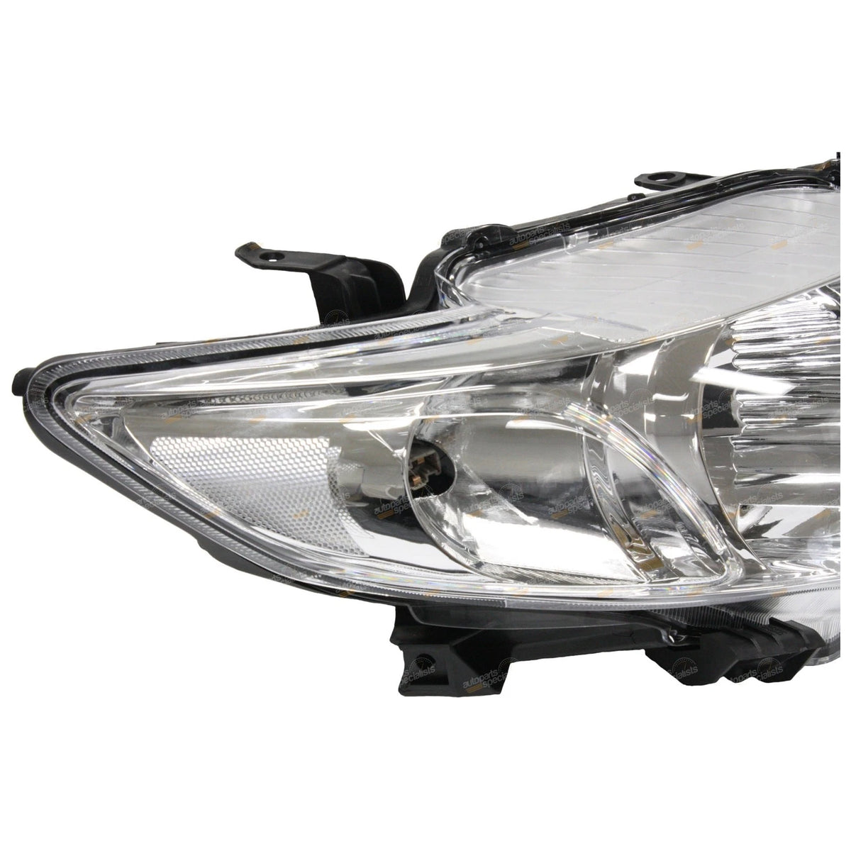 RH Clear Chrome Headlight for Toyota Corolla ZRE152 (2007–2010) RHS