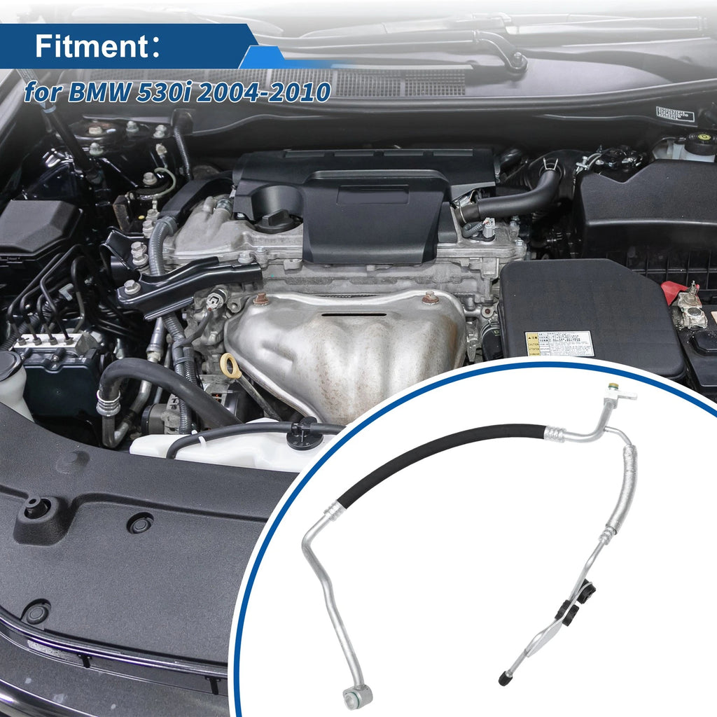 A/C Refrigerant Liquid Hose Replacement for BMW 530i (2004–2010)