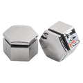 Set of 20 22MM Hex Nut Bolt Cap Covers with Removal Tool for Wheels