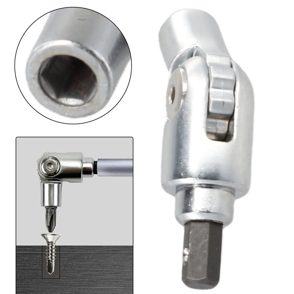 Driver Corner Tool Screwdriver Adapter for Automotive (180 Degree)