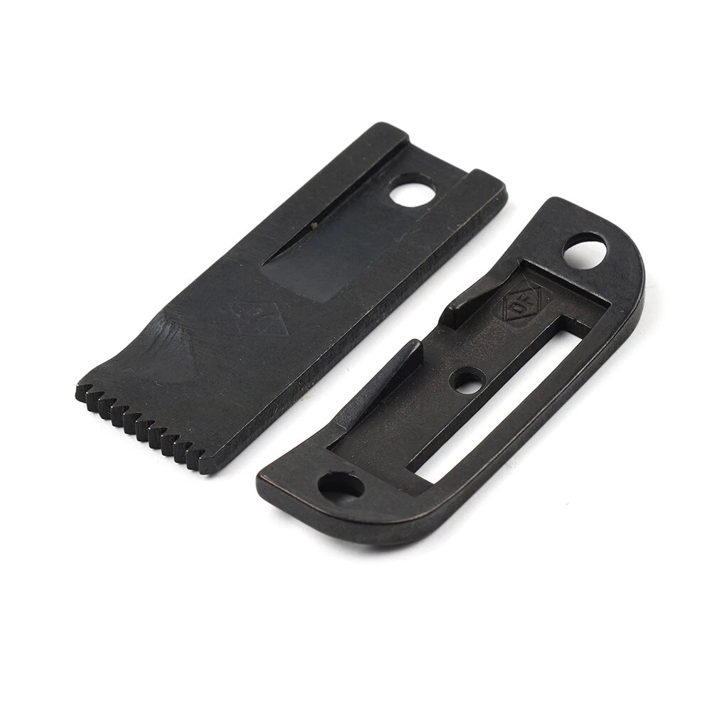 Needle Plate + Feed Dog for Typical 810 Post-Bed Sewing Machine