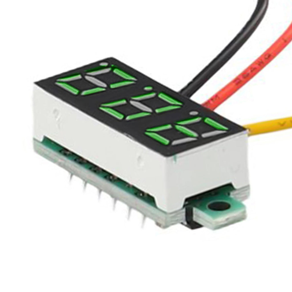 3 Wire Voltmeter DC 0-100V for Compact (0-28) with Reverse Connection Protection