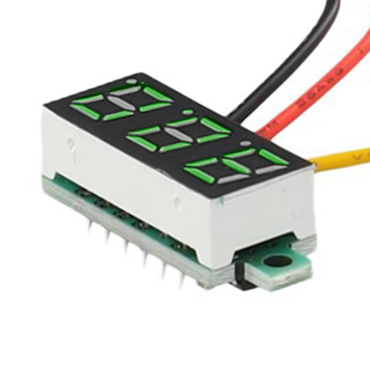3 Wire Voltmeter DC 0-100V for Compact (0-28) with Reverse Connection Protection