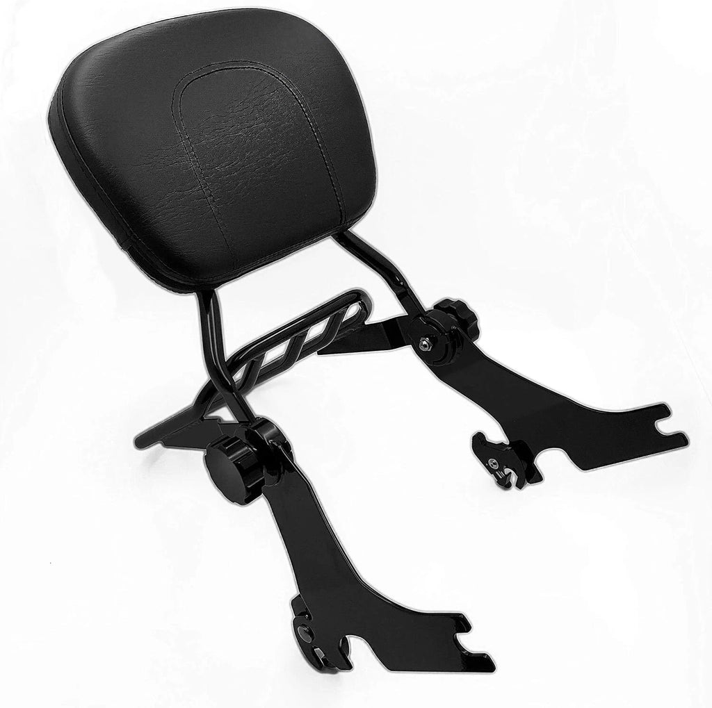 Backrest Sissy Bar with Luggage Rack for Harley Softail (2000–2023)
