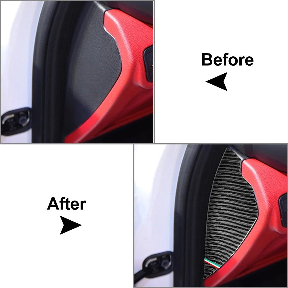 Door Anti-Collision Cushion Cover Trim for Alfa Romeo Giulia (2017–2021)