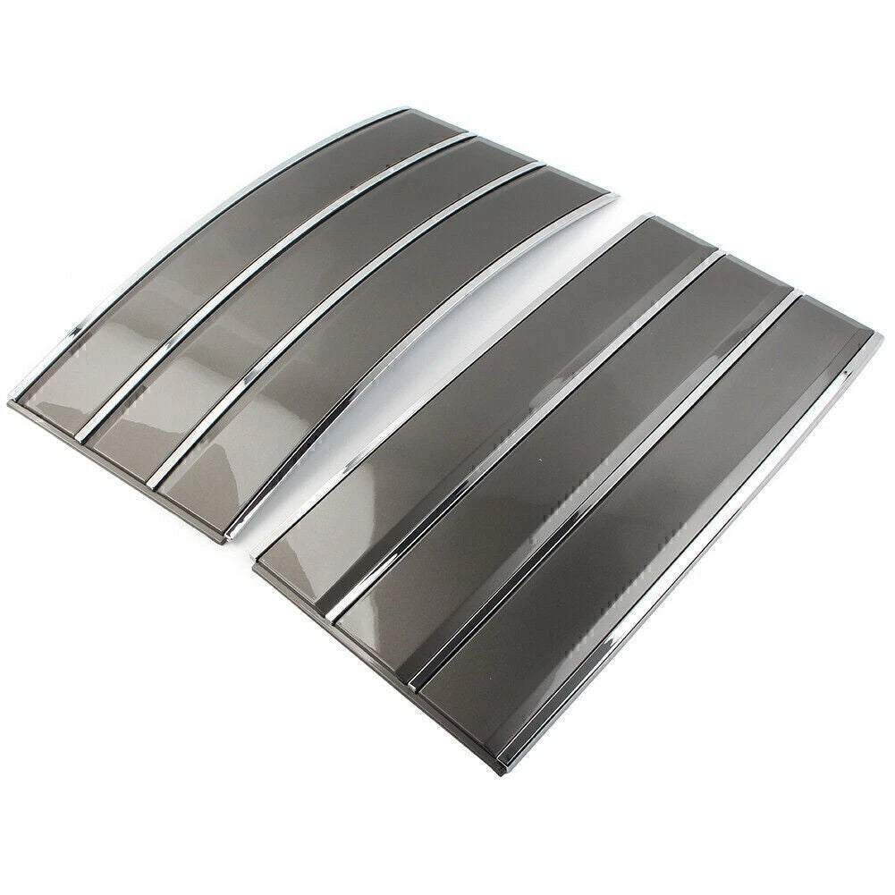 Side Mesh Vent Grille for Land Rover Range Rover (2013–2017) Grey Chrome
