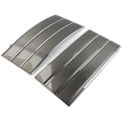 Side Mesh Vent Grille for Land Rover Range Rover (2013–2017) Grey Chrome