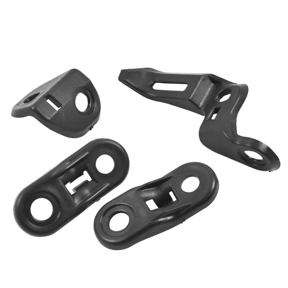 Set of 4 Fairing Fixed Brackets for Honda CBR1000RR (2008–2017) Black