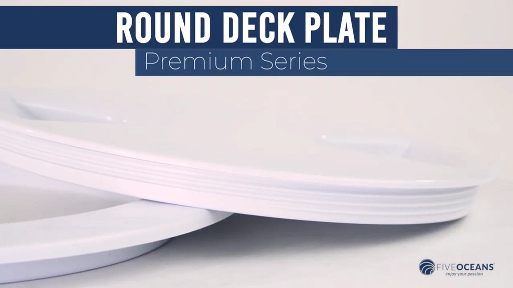 2-Pack 6" Round Inspection Deck Plate Hatch for Marine Applications